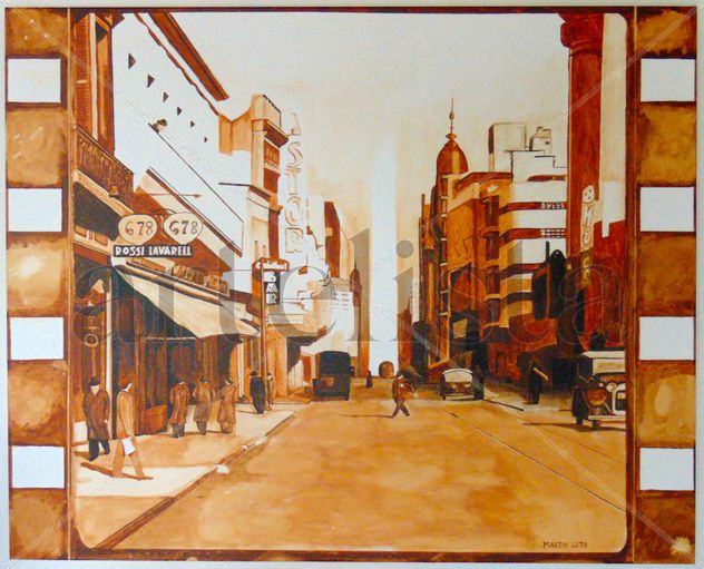 Mañana de Buenos Aires de 1941 en 16 mm.