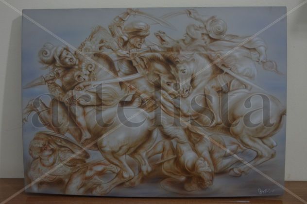 Pintura de obra Leonardo da vinci
