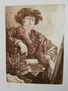 Sin título (Estudio de un autorretrato de Rembrant)