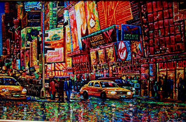 feliz new york Oil Canvas Landscaping