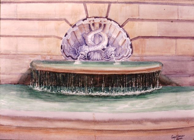 Fuente de Pamplona Watercolour Paper Others