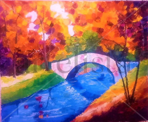 PUENTECITO Oil Canvas Landscaping