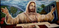 Jesus entre cielo y tierra