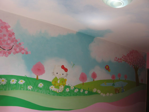 pared de dormitorio