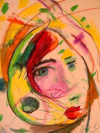 INGRAVIDO SALAMANCA*` Pastel Papel Retrato