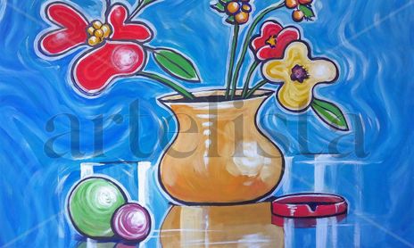 Flores y frutas