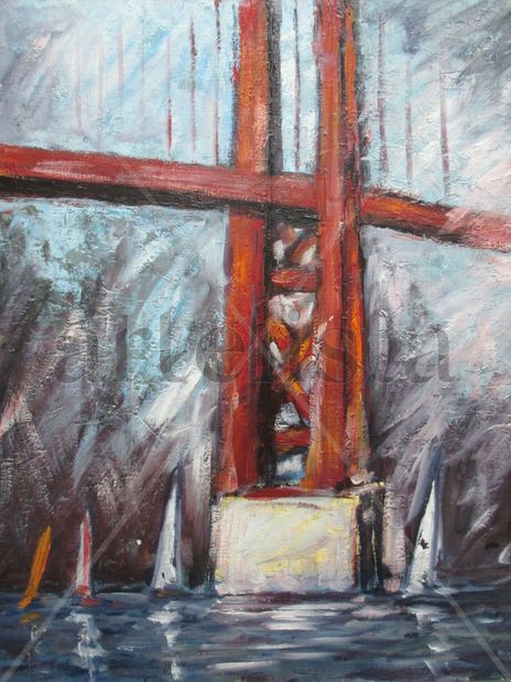 Veleros bajo el puente