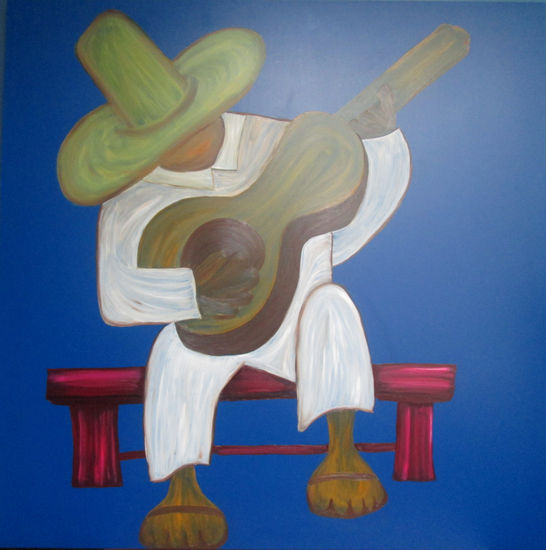 La musica en tus manos Oil Others Portrait