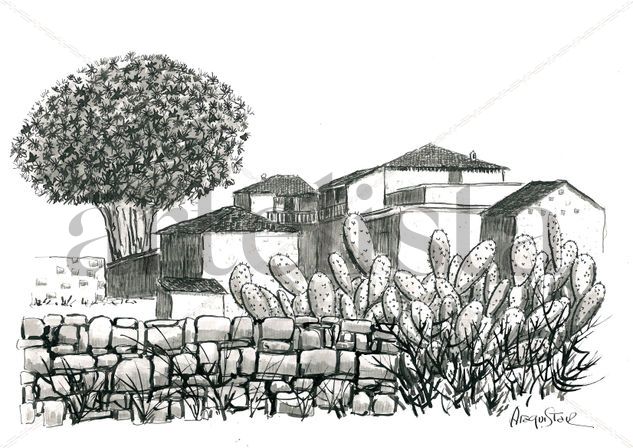 Paisaje Canario Tinta