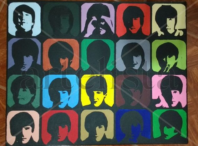 Beatles Acrylic Canvas Others