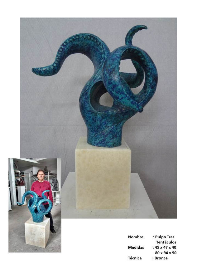 PULPO TRES TENTACULOS