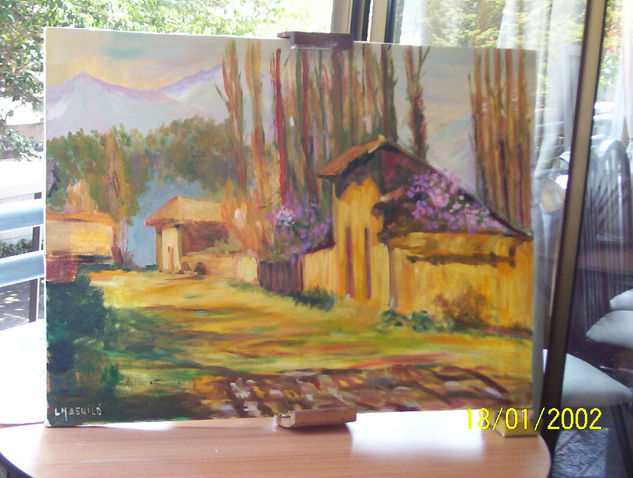 Paisaje de Campo Oil Canvas Landscaping