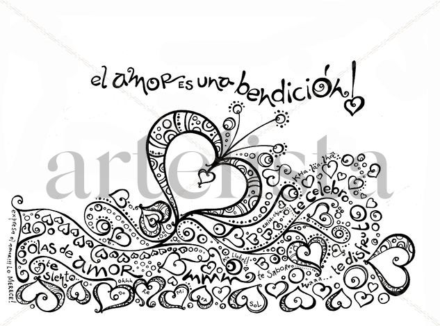 el AMOR es una BENDICION :. Ink