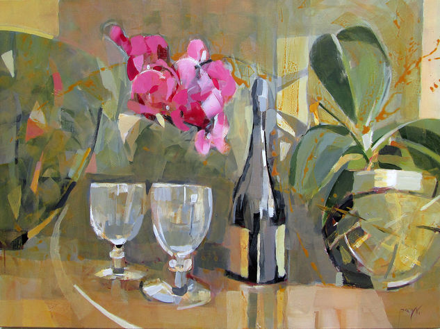 Bodegón 11 Acrylic Canvas Still Life Paintings