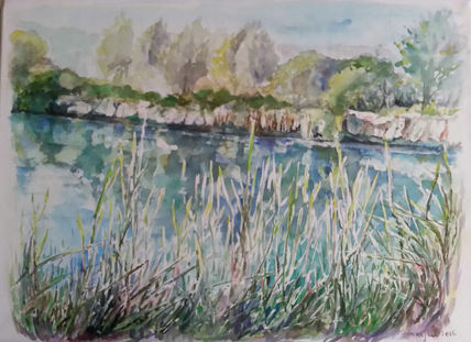 Laguna colgada