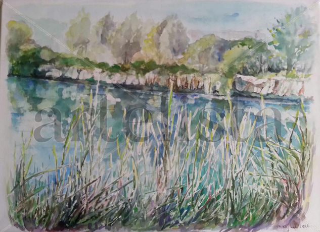 LAGUNA COLGADA Watercolour Paper Landscaping