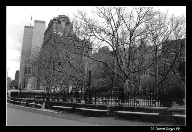 Battery Park Travel Black and White (Manual)