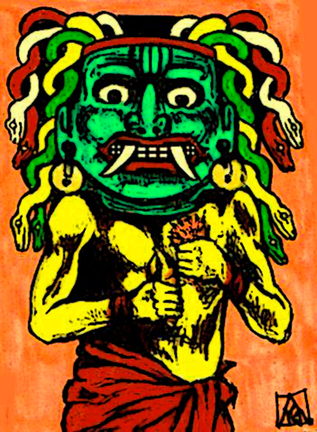 Shamán Chavinoide en trance