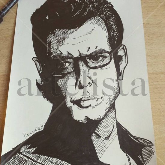 Ian Malcolm Making Pen