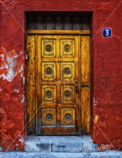 Puertas de Antigua Guatemala Travel Color (Digital)