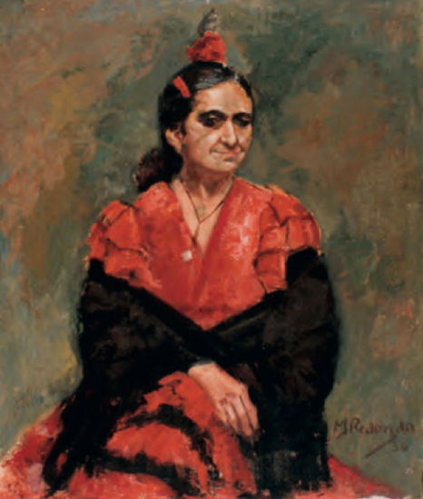 Natalia Óleo Lienzo Retrato