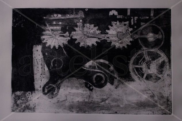 Macchina # 3 Aquatint