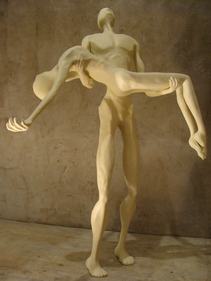 Pina Bausch 2 Terracotta Figurative