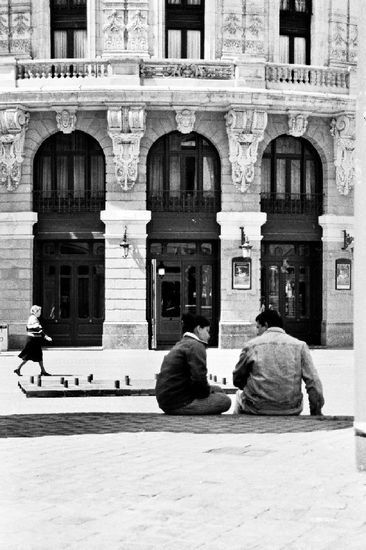 Amantes Arquitectura e interiorismo Blanco y Negro (Química)