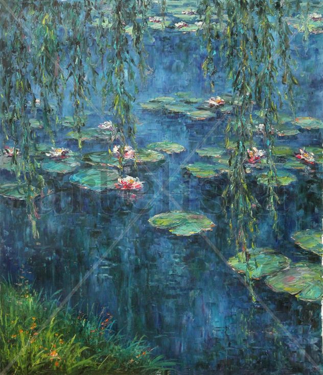 NENÚFARES 2-Pensando en Monet.