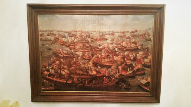 Cuadro "La Batalla de Lepanto" Puzzle 1,500 Pz 