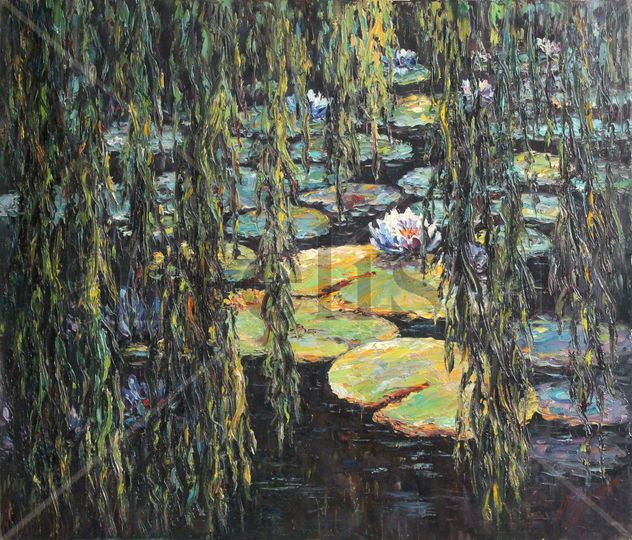 NENÚFARES 3 - Pensando en Monet.