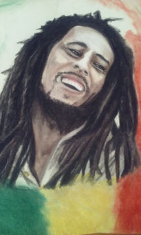 Bob marley pastel