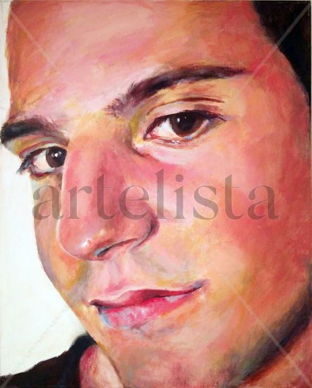 Daniel Acrylic Canvas Portrait