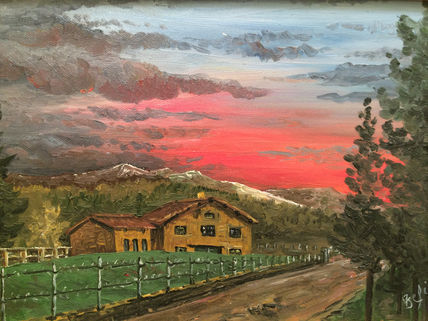 Puesta de sol en el...