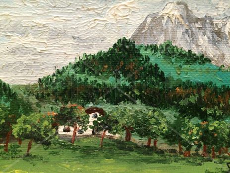 Paisaje montañes