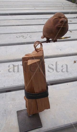 pájaro Madera Figurativa