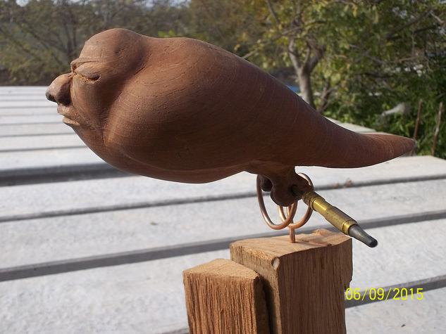 pájaro Madera Figurativa