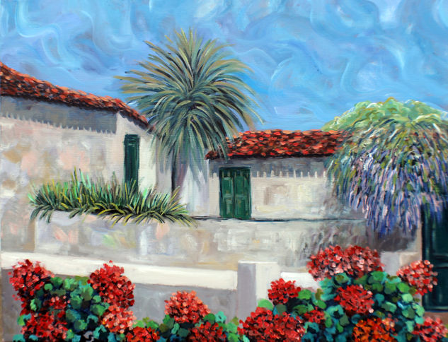 RINCÓN CANARIO Oil Canvas Landscaping