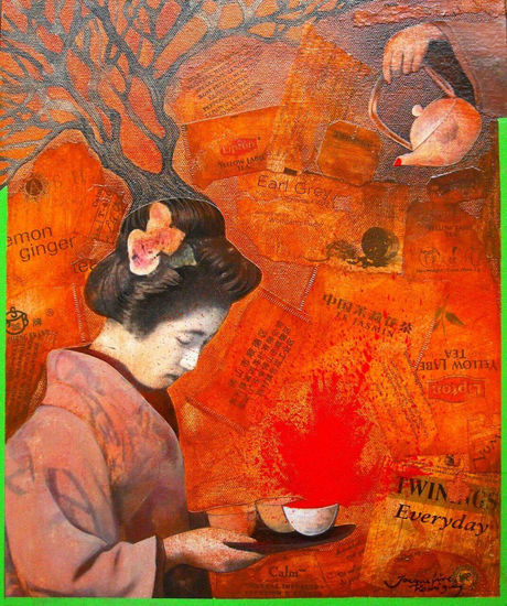 La hora del té Others Canvas Others