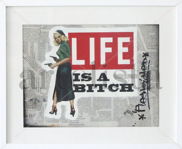 Life is a Bitch Panel Figure