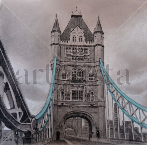 Tower Bridge Mixed Media