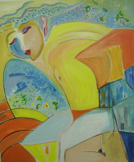 Mujer en Provenza