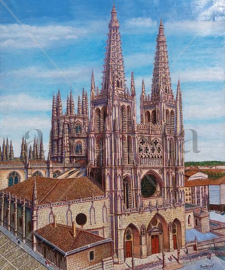 Catedral de Burgos Oil Textile Others