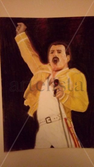 FREDDIE MERCURY Carboncillo