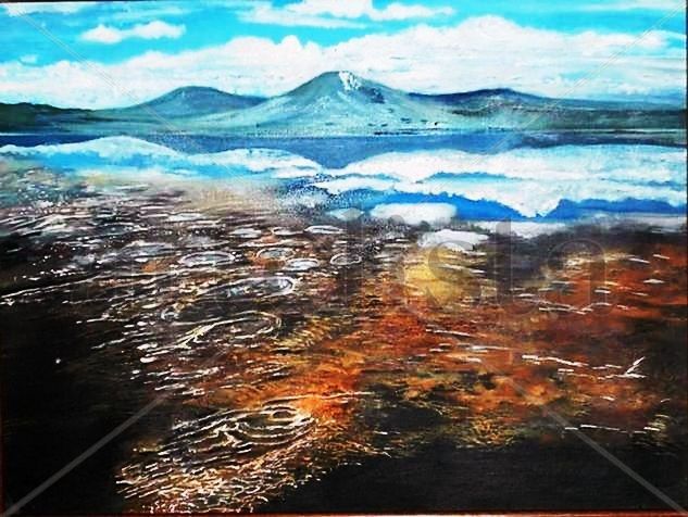 Lago Natron Oil Paper Landscaping