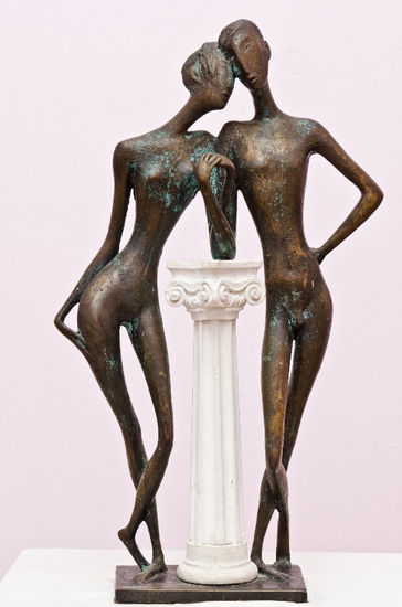 .Tenderness Bronze Figurative