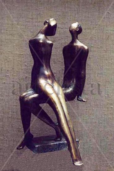 .I am and SHE Bronze Figurative