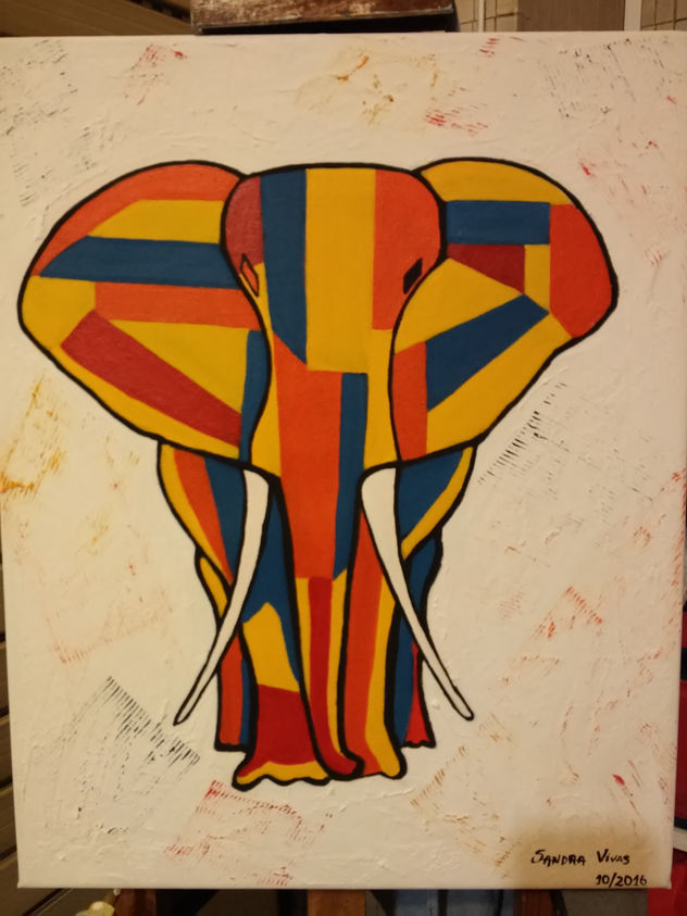 ELEFANTE MULTICOLOR