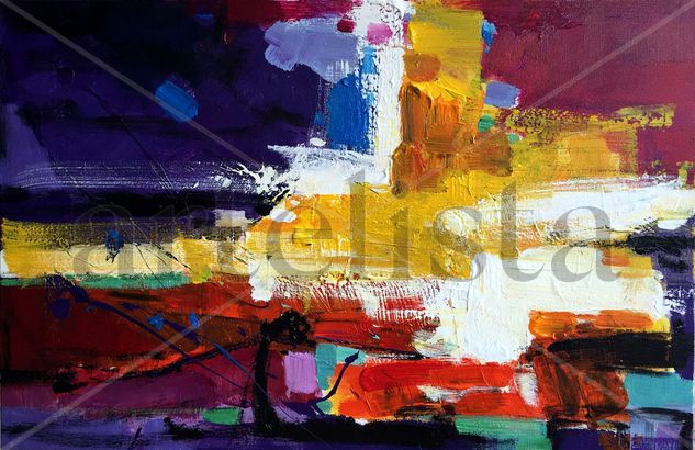 abstract 086 Oil Canvas Others