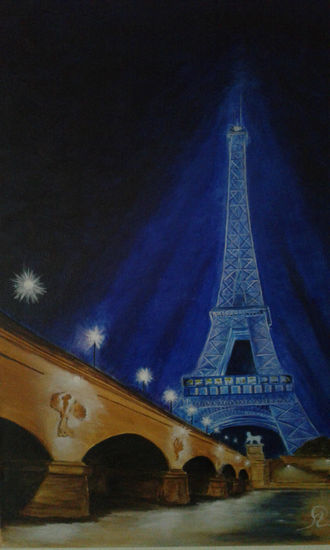 Paris Acrylic Canvas Landscaping